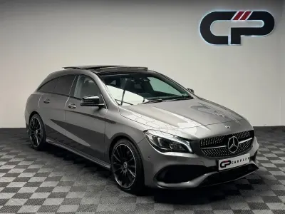Used Mercedes CLA220 Shooting Brake AMG line 2019 Grey Estate