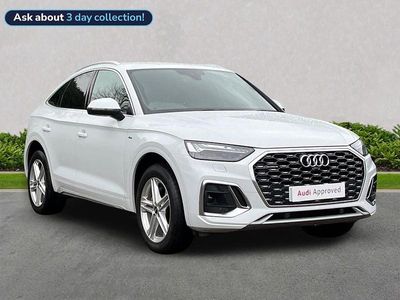 White Used 2022 Audi Q5 Comfort SUV | £31,346 (Super price)