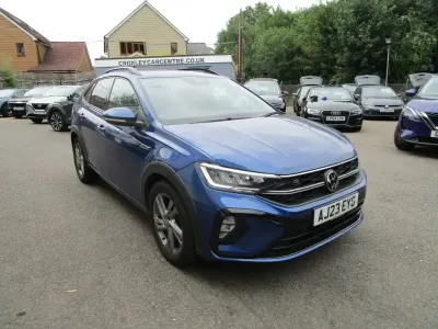 Used VW Taigo R-line 110 HP (80 kW) 2023 Blue SUV