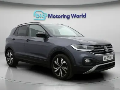 Used VW T-Cross Black Edition 110 HP (80 kW) 2023 Grey SUV
