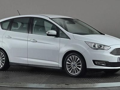 Used Ford C-MAX Titanium 120 HP (88 kW) 2018 White MPV