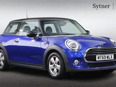 Used Mini Cooper Classic 136 HP (100 kW) 2019 Blue Hatchback