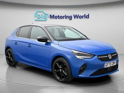 Used Vauxhall Corsa Elite 100 HP (73 kW) 2020 Blue Hatchback
