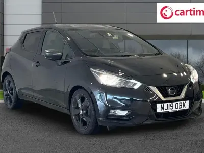 Used Nissan Micra S 101 HP (74 kW) 2019 Black Hatchback