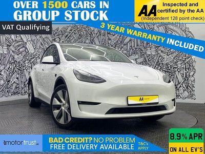 Used Tesla Model Y Long Range AWD 282 kW (384 HP) 2022 White SUV