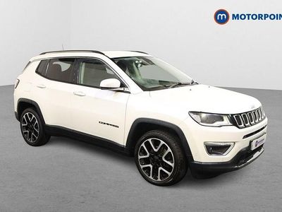 White Used 2020 Jeep Compass Limited SUV | £12,799 (Fair price)