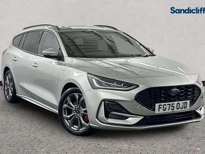 Moondust silver (premium colour) Used 2024 Ford Focus ST-Line Estate | £21,687 (Expensive)