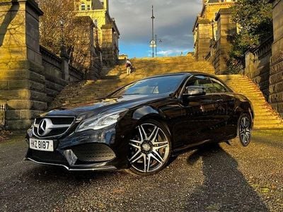 Black Used 2015 Mercedes E350 AMG line Cabriolet | £13,590 (Fair price)