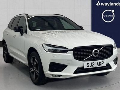 White Used 2021 Volvo XC60 R-Design SUV | £20,951 (Fair price)