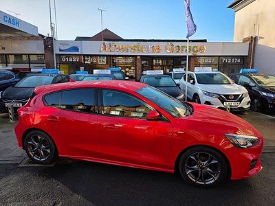 Red Used 2019 Ford Focus ST-Line Hatchback | £9,295 (Fair price)