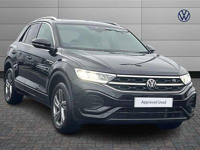 Black Used 2022 VW T-Roc R-line SUV | £22,405 (Fair price)