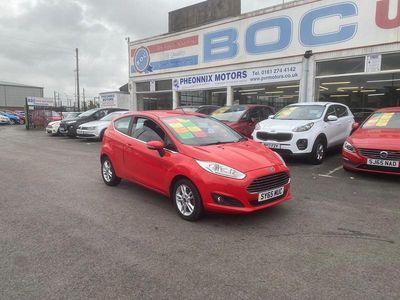 Red Used 2015 Ford Fiesta Zetec Hatchback | £4,495 (Fair price)
