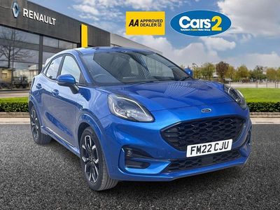 Used Ford Puma ST-Line X 123 HP (90 kW) 2022 Blue SUV
