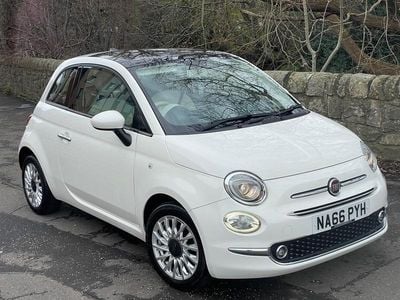 Used Fiat 500 Lounge 69 HP (50 kW) 2016 White Hatchback