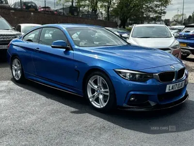 Used BMW 420 M Sport 190 HP (139 kW) 2017 Blue Coupe