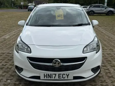 Begagnad Vauxhall Corsa 75 HK (55 kW) 2017 Vit Halvkombi