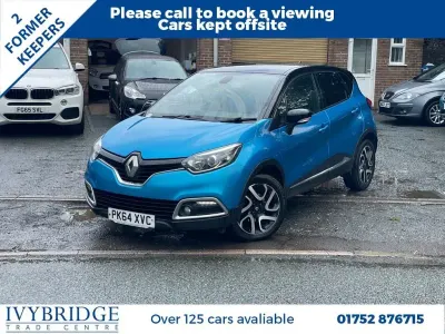 Used Renault Captur Dynamique 90 HP (66 kW) 2014 Blue SUV