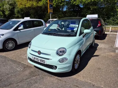 Usado Fiat 500 Lounge 70 HP (51 kW) 2020 Verde Citadino