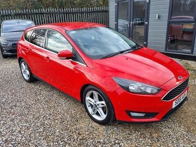 Red Used 2015 Ford Focus Zetec Hatchback | £3,795 (Fair price)