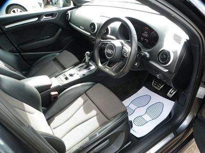 Used Audi A3 Sportback Black Edition 150 HP (110 kW) 2018 Grey Hatchback