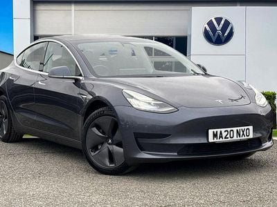 Used Tesla Model 3 Standard Range Plus 239 kW (325 HP) 2020 Grey Sedan