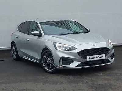Used Ford Focus ST-Line 125 HP (91 kW) 2021 Silver Hatchback