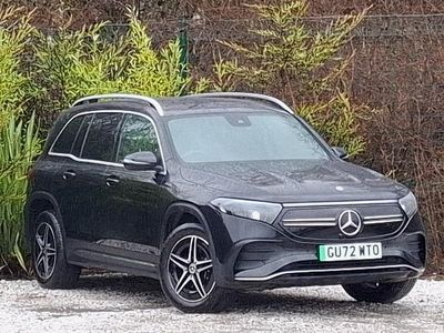 Black Used 2022 Mercedes EQB350 AMG line SUV | £25,298 (Fair price)