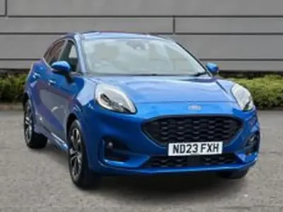 Używany Ford Puma ST-Line 123 KM (90 kW) 2023 Niebieski SUV