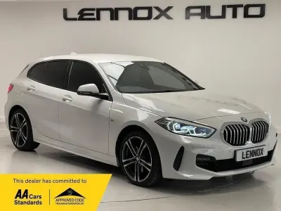 Used BMW 118 M Sport 136 HP (100 kW) 2023 White Hatchback