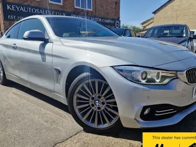 Used BMW 420 Coupé Luxury Line 184 HP (135 kW) 2014 Silver Coupe