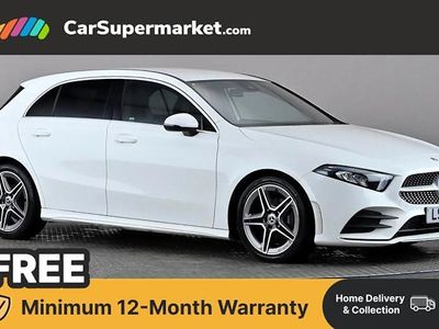 Used Mercedes A180 AMG line 116 HP (85 kW) 2020 White Hatchback