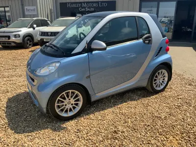 Used Smart ForTwo Coupé Passion 84 HP (61 kW) 2011 Blue Coupe