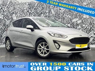 Used Ford Fiesta Zetec 100 HP (73 kW) 2018 Silver Hatchback