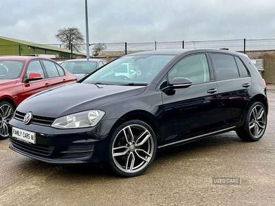 Used VW Golf VII SE 105 HP (77 kW) 2014 Black Hatchback