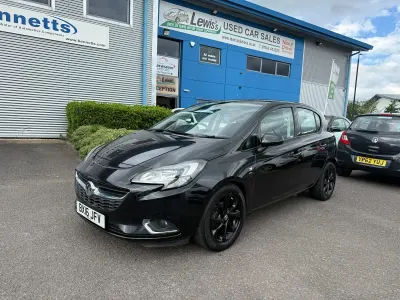 Used Vauxhall Corsa SRi 90 HP (66 kW) 2016 Black Hatchback
