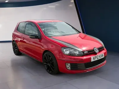 Used VW Golf VII GTD 170 HP (125 kW) 2012 Red Hatchback