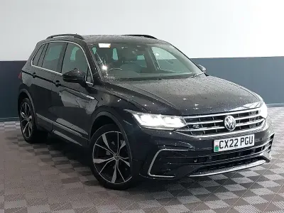 Used VW Tiguan R-line 190 HP (139 kW) 2022 Black SUV