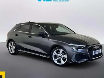 Used Audi A3 Sportback S-Line 150 HP (110 kW) 2022 Grey Hatchback