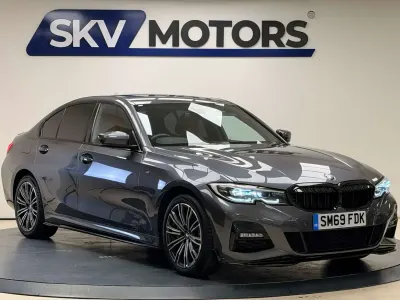 Begagnad BMW 330e M Sport 292 HK (214 kW) 2019 Grå Sedan