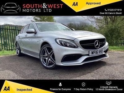 Used Mercedes C63 AMG AMG 469 HP (344 kW) 2016 Silver Sedan