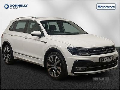 Used VW Tiguan R-line 150 HP (110 kW) 2018 White SUV