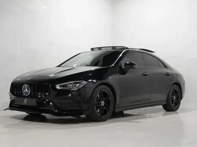 Used Mercedes CLA180 AMG Line Premium Plus 136 HP (100 kW) 2020 Black Coupe