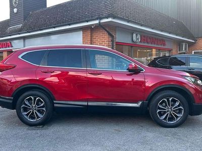 Used Honda CR-V Hybrid 184 HP (135 kW) 2021 Crystal red SUV