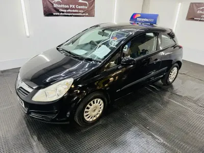 Used Vauxhall Corsa 2007 Black Hatchback