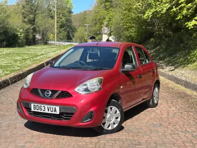 Used Nissan Micra Visia 2013 Red Hatchback