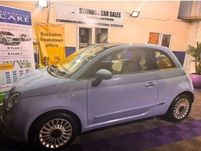 Blue Used 2012 Fiat 500 Lounge Hatchback | £3,790 (Good price)