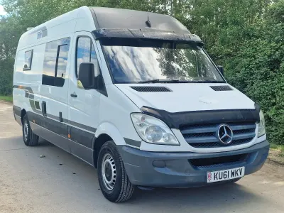 Used Mercedes Sprinter 129 HP (94 kW) 2011 White Van