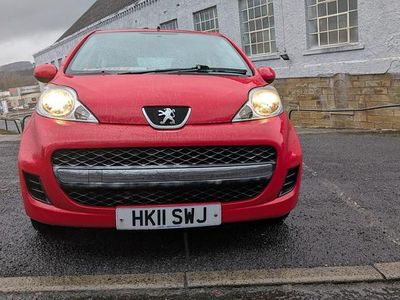Red Used 2011 Peugeot 107 Hatchback | £2,295 (Good price)