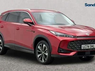 Tri coat dynamic red Used 2024 MG HS Trophy SUV | £18,459 (Good price)