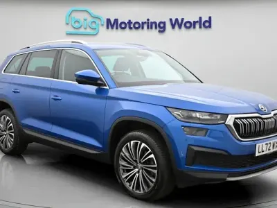 Begagnad Skoda Kodiaq SE L Executive 150 HK (110 kW) 2023 Blå SUV